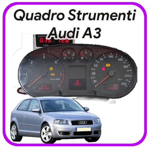 Revisione Quadro strumenti Audi A3 8L 1996-2003